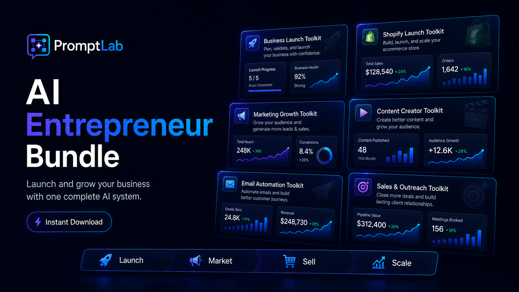PromptLab AI Entrepreneur Bundle artwork