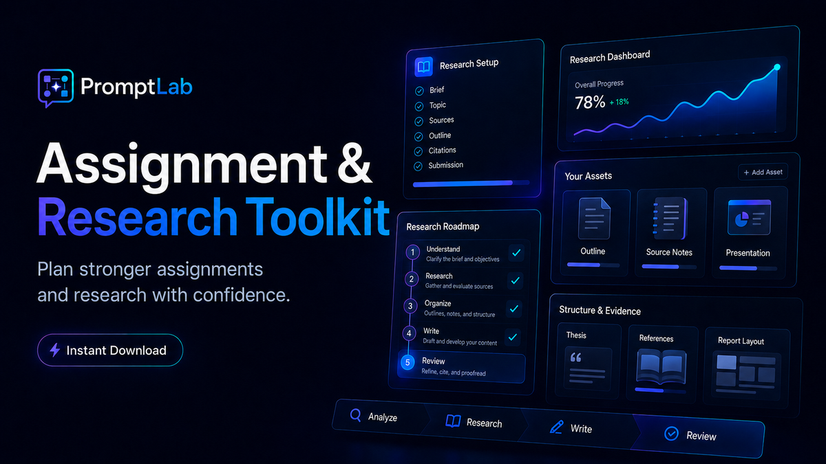 Assignment & Research Toolkit