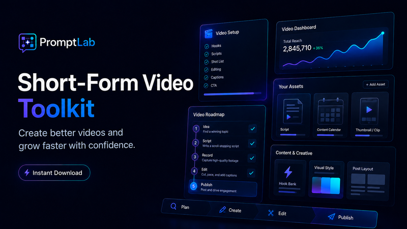 Short-Form Video Toolkit